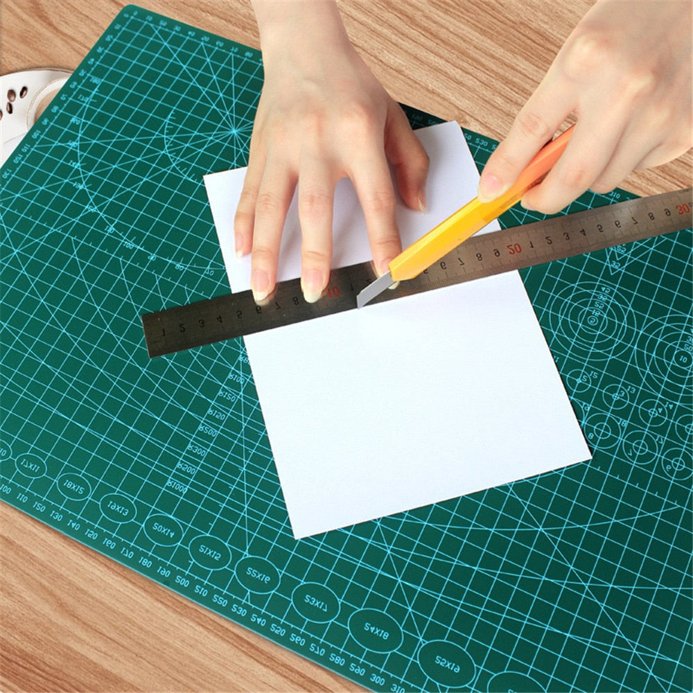 A3 PVC Cutting Mat Workbench Patchwork Cut Pad Leather Cutting Plate Art  Engraving Board DIY Handmade Tools