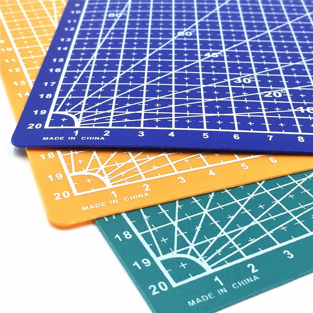 Colorful A5 Cutting Pad Pvc Paper Cutting Scale Cutting - Temu
